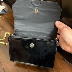 Elegant Black Chain Shoulder Bag